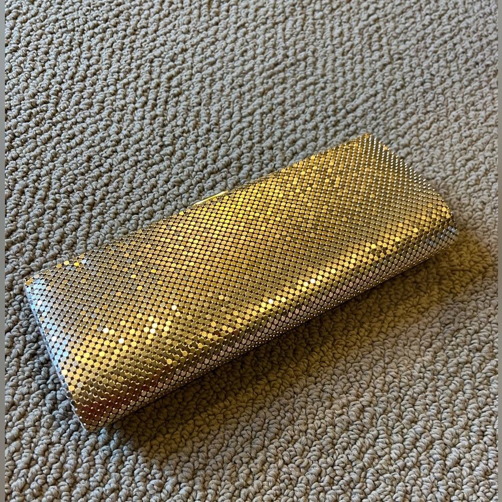 Kate Landry Gold Clutch - NWT